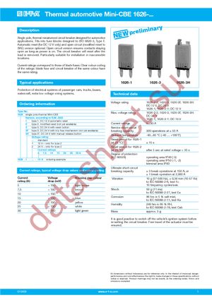 1626-1-25A datasheet  